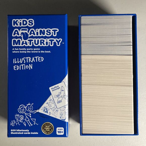 Kids Against Maturity • Family Card Game Illustrated Edition: Ages 10+ and up - Picture 3 of 4